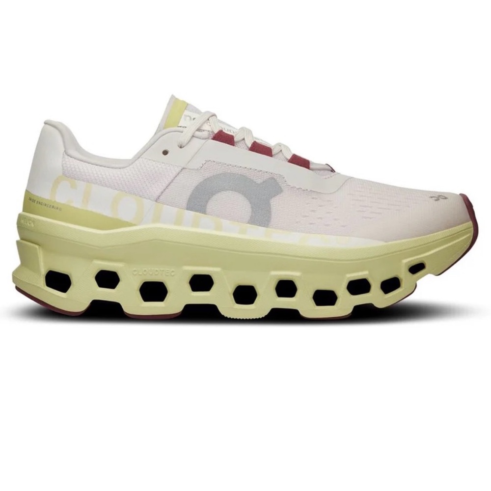 On Running Cloudmonster shoes Frost Acacia